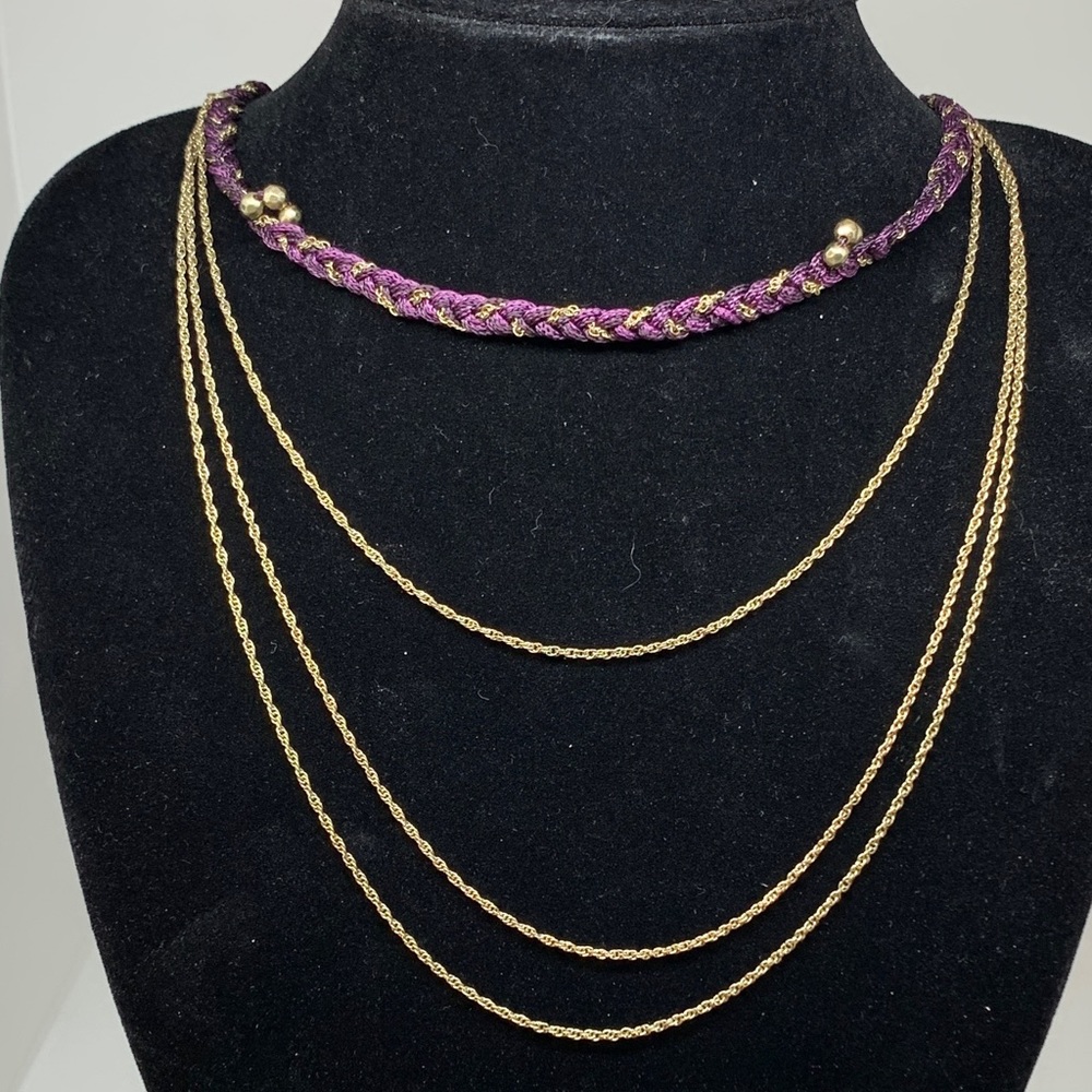 Delicate long necklace